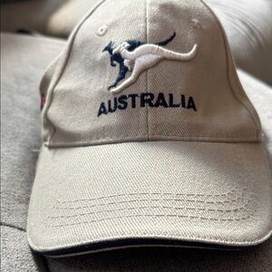 Australia Beige Baseball Cap